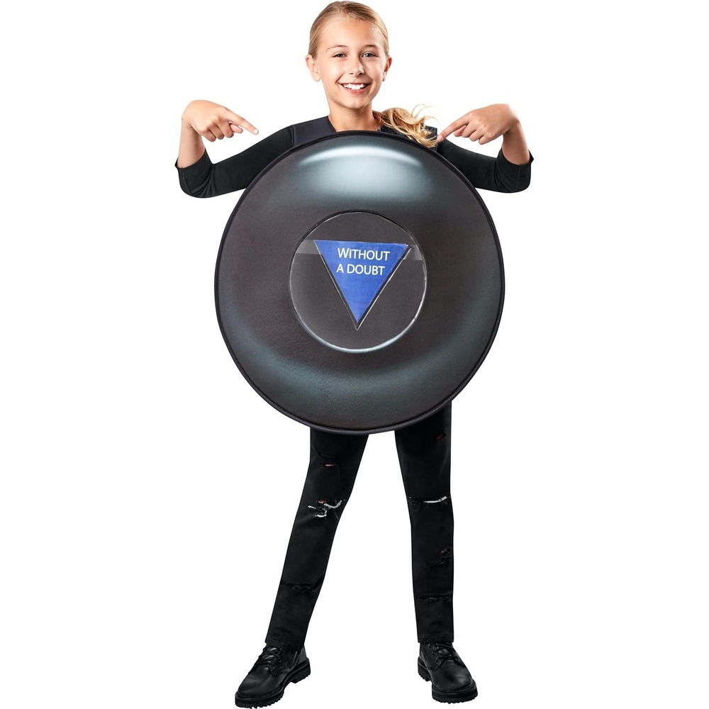 image:imageRubies Mattel Magic 8 Ball Costume for Kids Unisex One Size