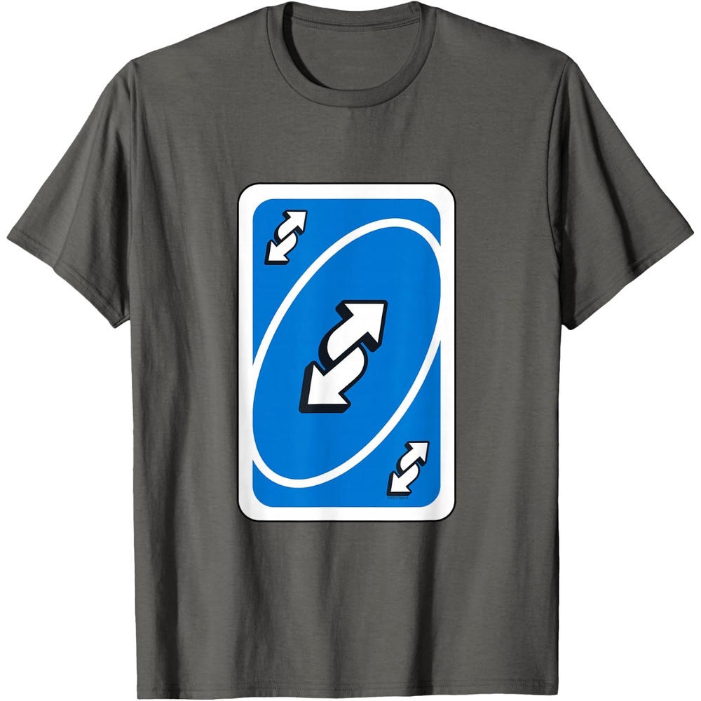 image:imageUNO Blue Reverse TShirtAsphalt Grey