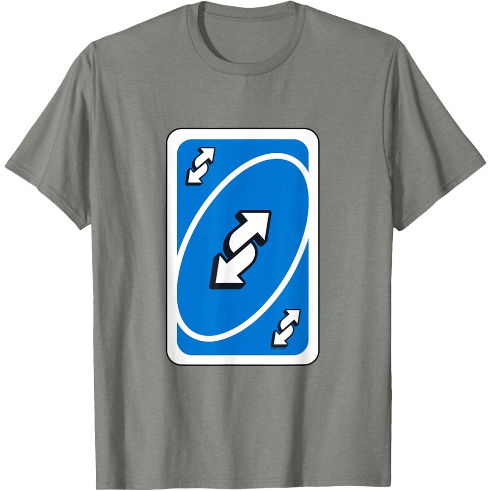 image:imageUNO Blue Reverse TShirtOlive Heather