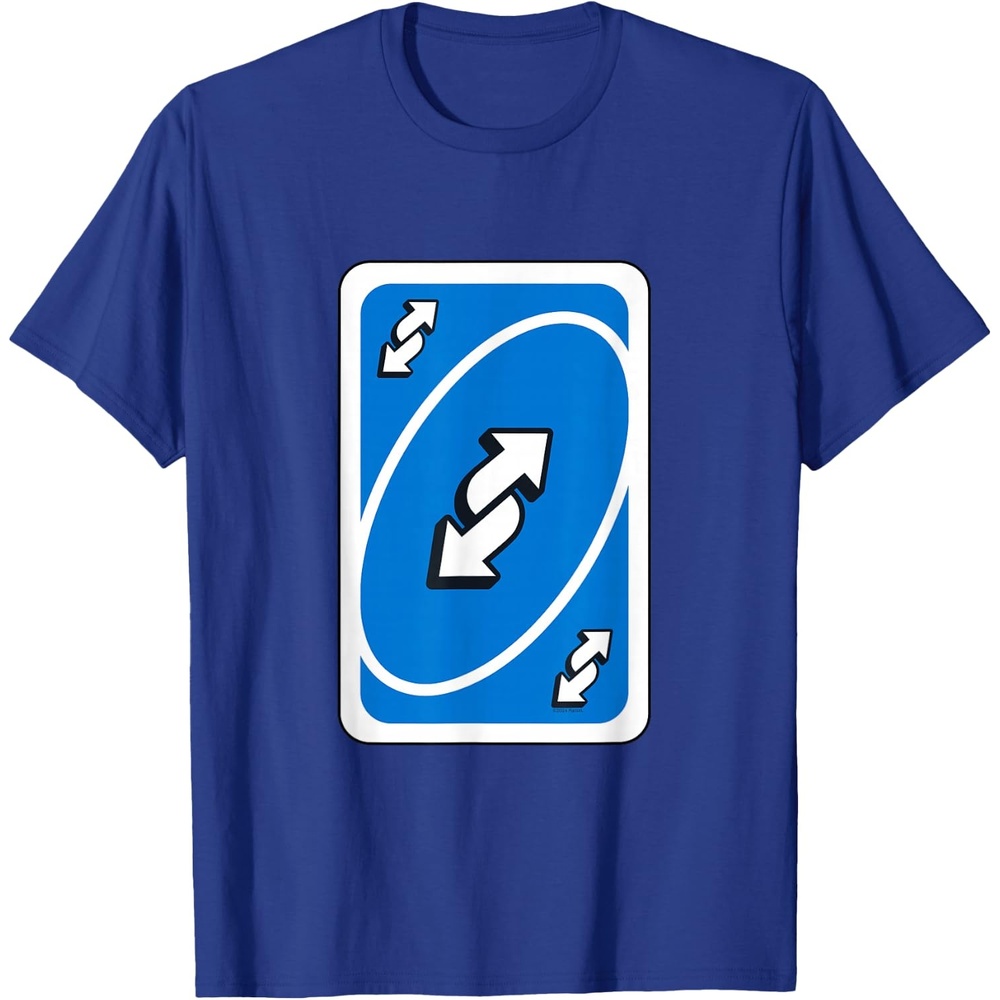 image:imageUNO Blue Reverse TShirtRoyal Blue