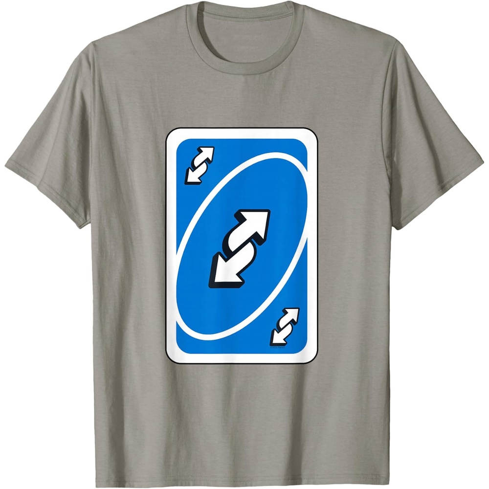 image:imageUNO Blue Reverse TShirtSlate Grey