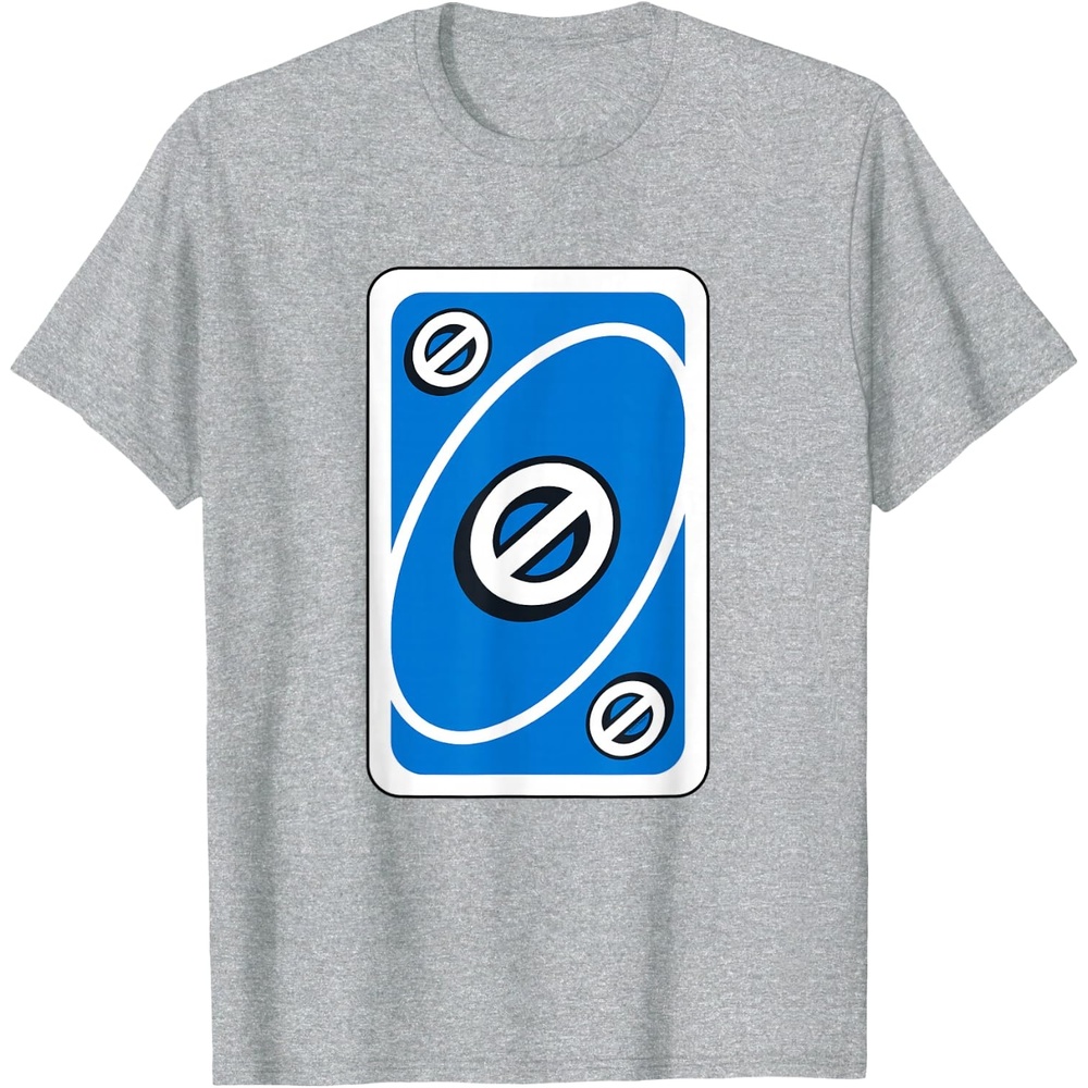 image:imageUNO  Blue Skip TShirtHeather Grey