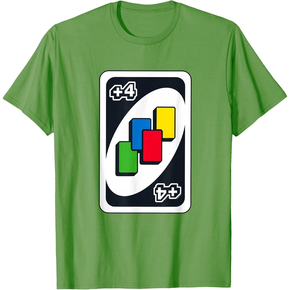 image:imageUNO Draw Four TShirtGrass Green