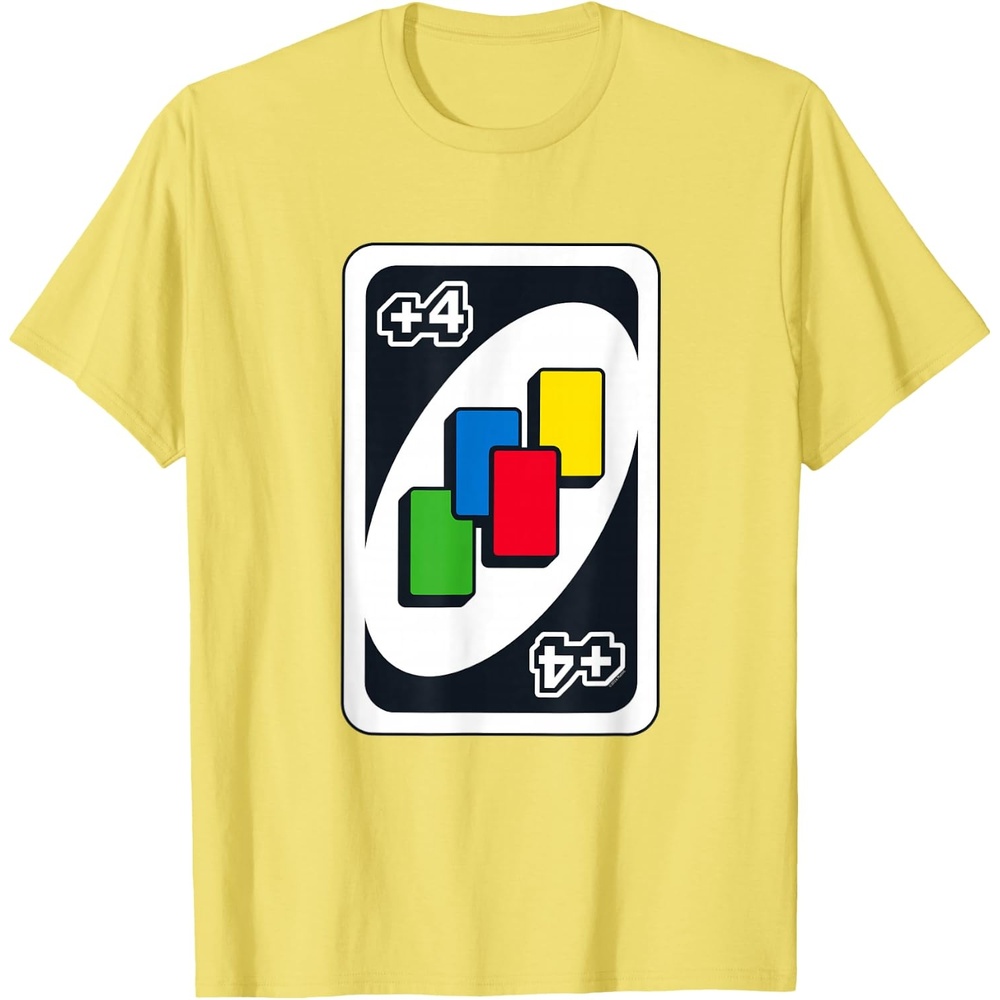 image:imageUNO Draw Four TShirtLemon Yellow