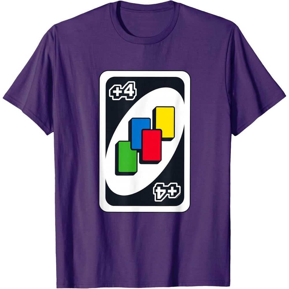 image:imageUNO Draw Four TShirtPurple