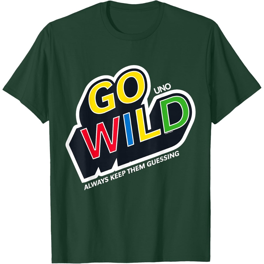 image:imageUNO Go Wild TShirtDark Green