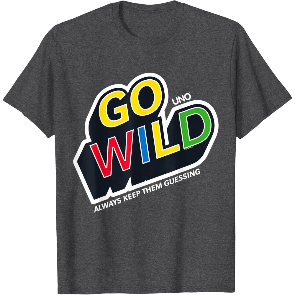 image:imageUNO Go Wild TShirtDark Heather Grey