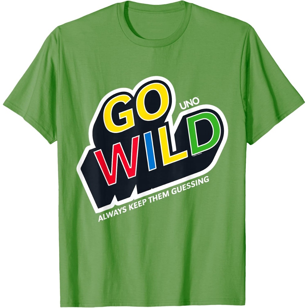 image:imageUNO  Go Wild TShirtGrass Green
