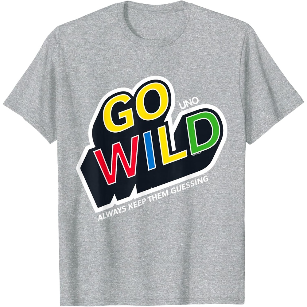 image:imageUNO Go Wild TShirtHeather Grey