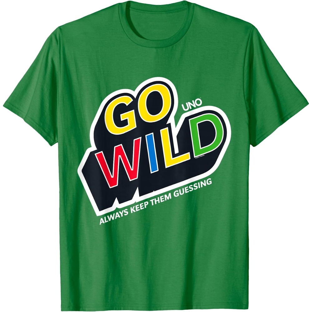 image:imageUNO Go Wild TShirtKelly Green