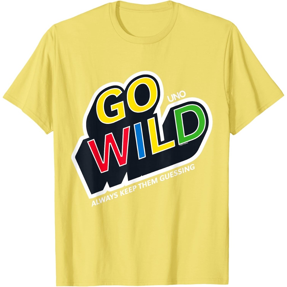 image:imageUNO Go Wild TShirtLemon Yellow