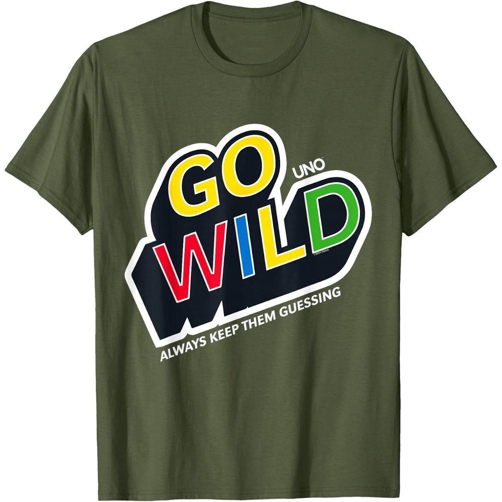 image:imageUNO Go Wild TShirtOlive Green