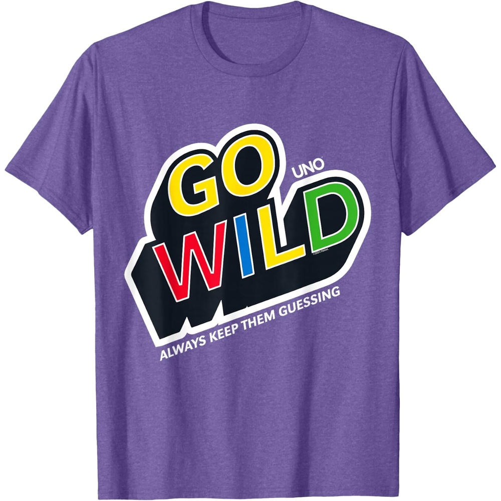 image:imageUNO Go Wild TShirtPurple Heather