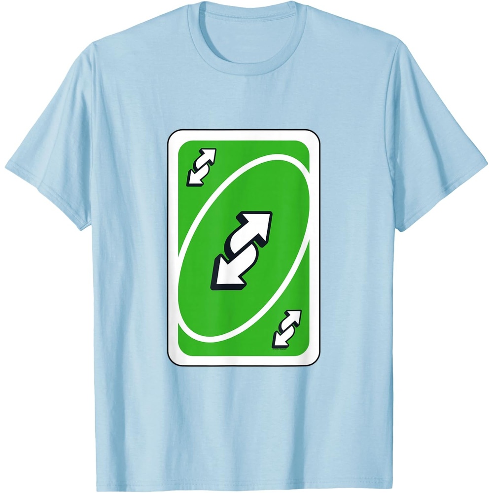 image:imageUNO Green Reverse TShirtBaby Blue