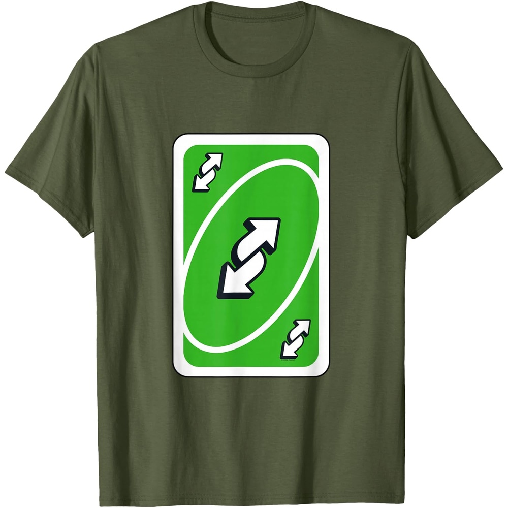 image:imageUNO Green Reverse TShirtOlive Green