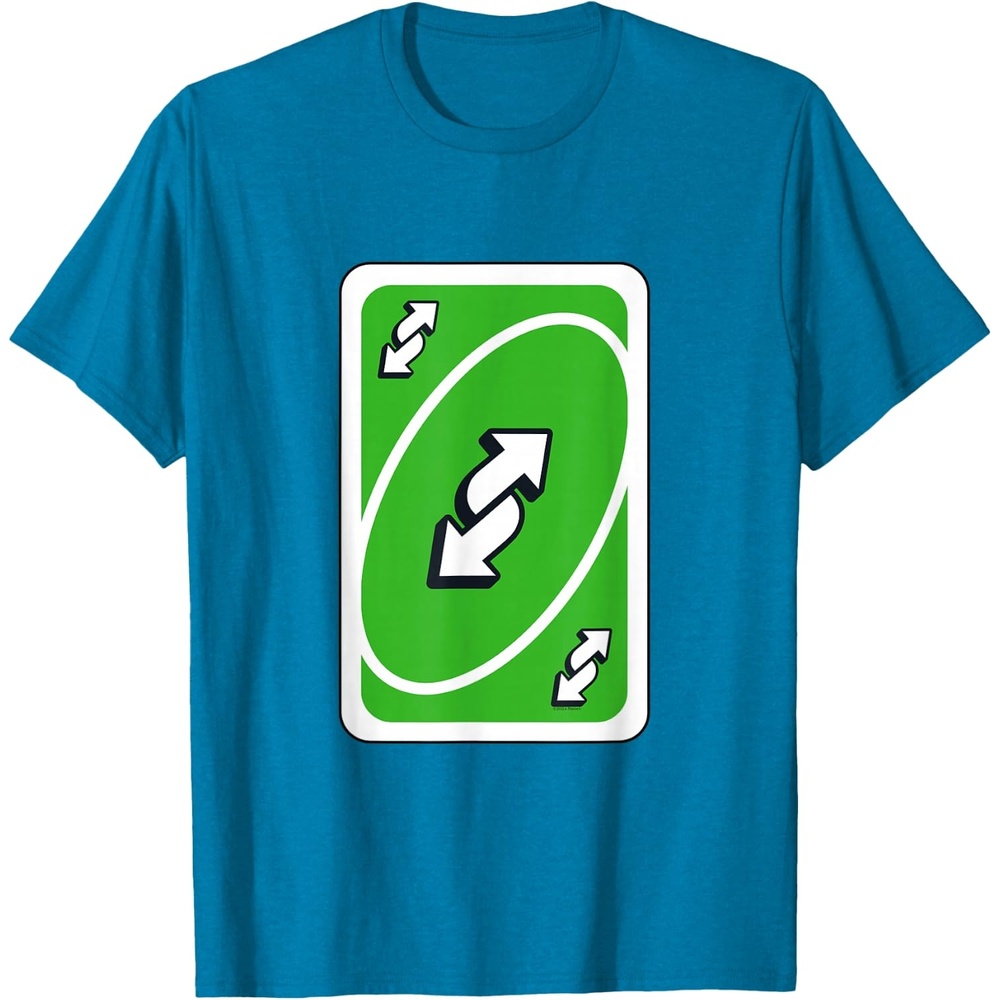 image:imageUNO Green Reverse TShirtSapphire Blue