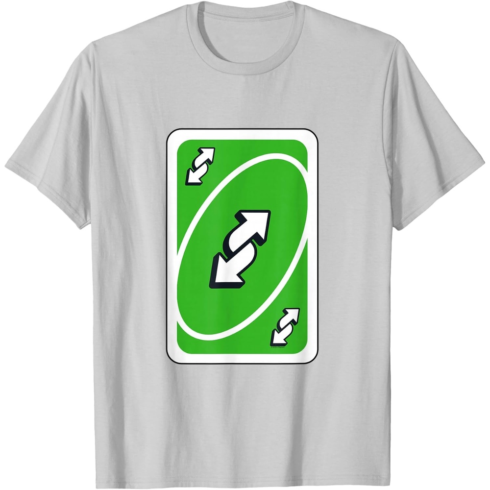 image:imageUNO Green Reverse TShirtSilver Grey