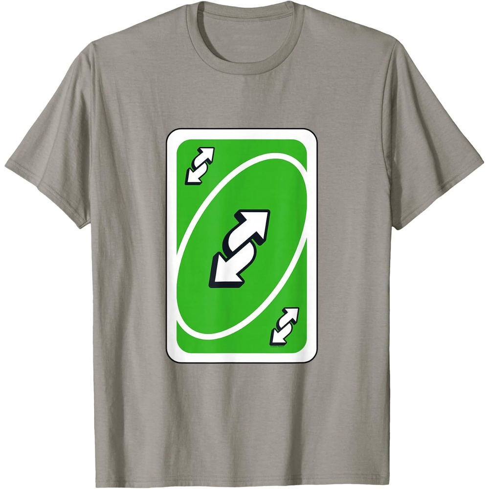 image:imageUNO Green Reverse TShirtSlate Grey