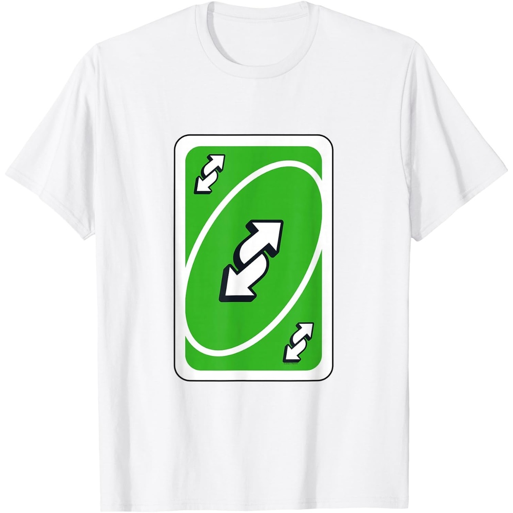 image:imageUNO Green Reverse TShirtWhite