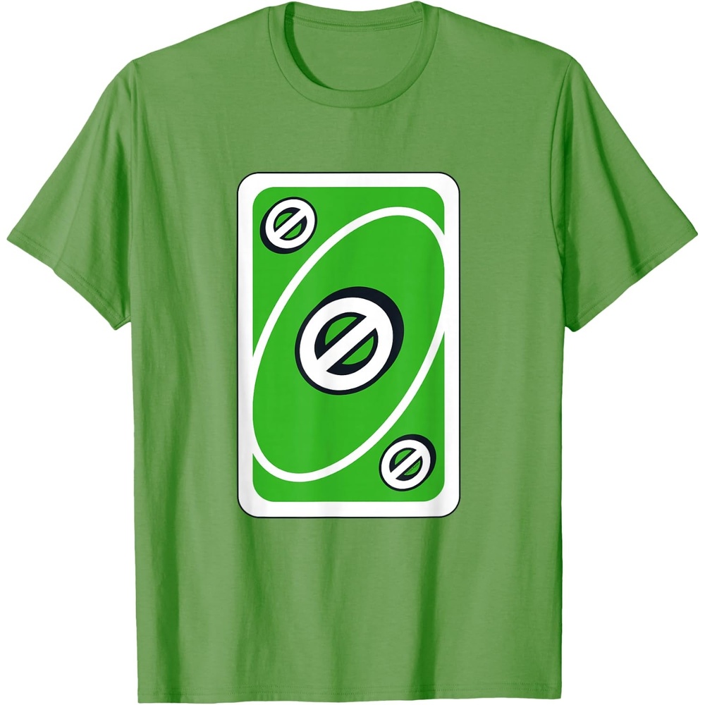 image:imageUNO Green Skip Card TShirtGrass Green