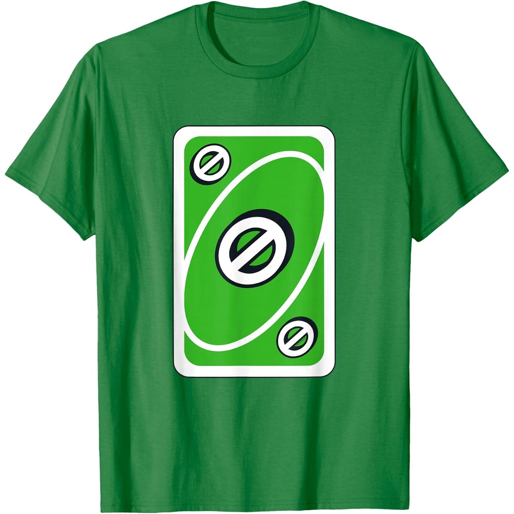 image:imageUNO Green Skip Card TShirtKelly Green