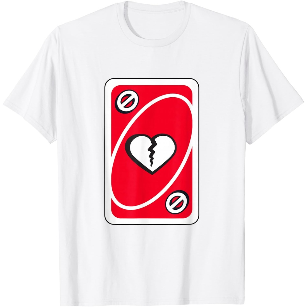 image:imageUNO  Heart Skipping for You Valentines Day TShirtWhite