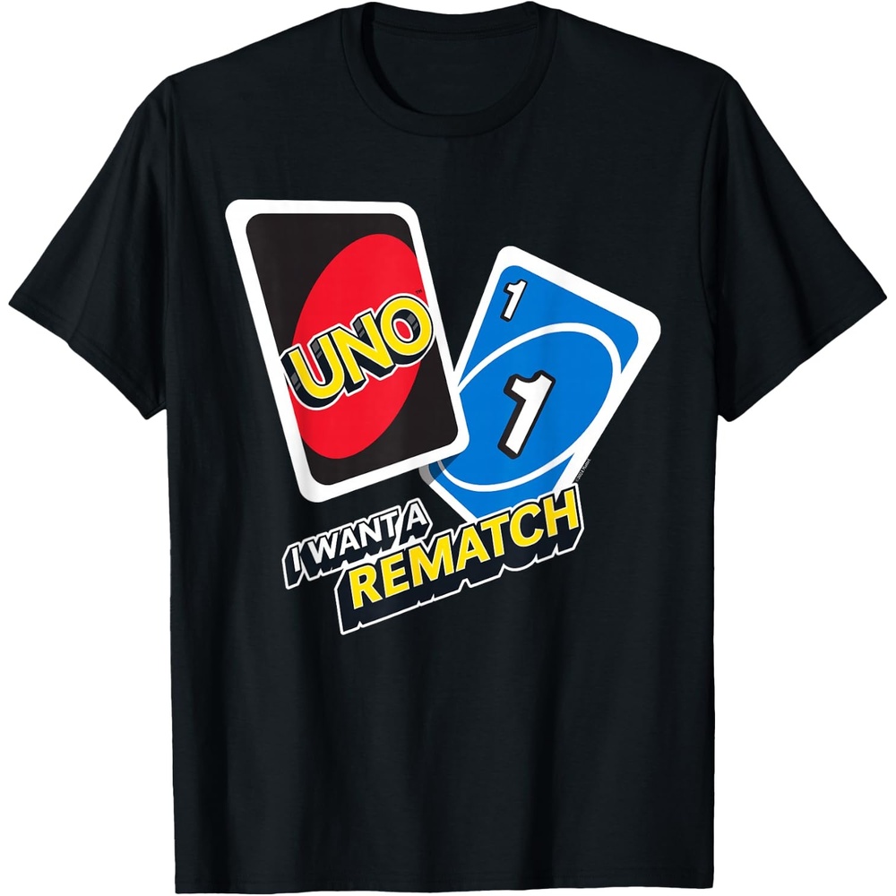 image:imageUNO I Want a Rematch TShirtBlack