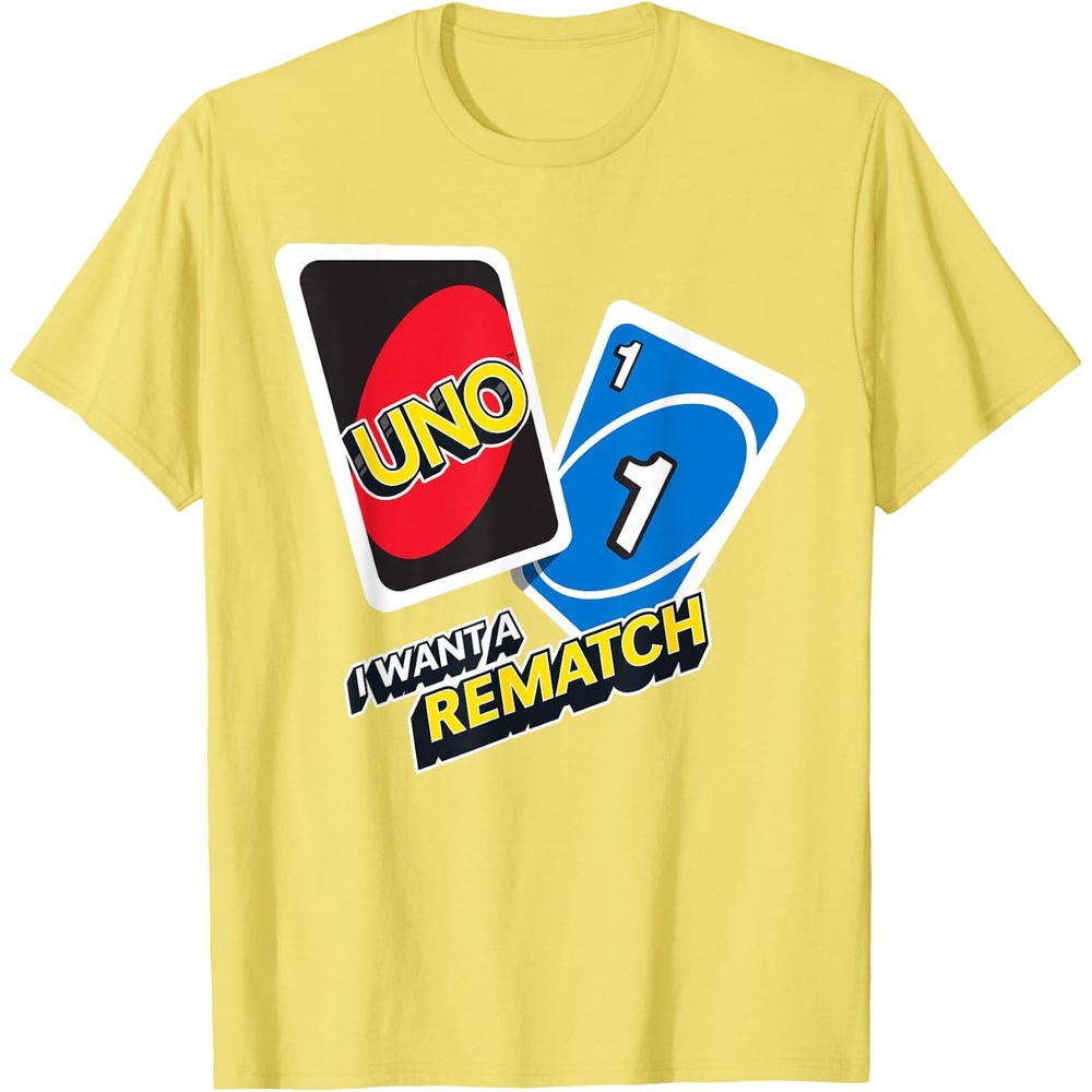 image:imageUNO I Want a Rematch TShirtLemon Yellow