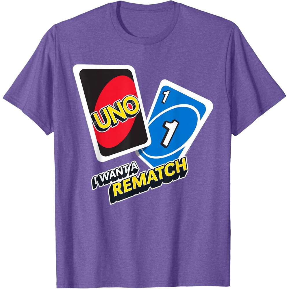 image:imageUNO I Want a Rematch TShirtPurple Heather