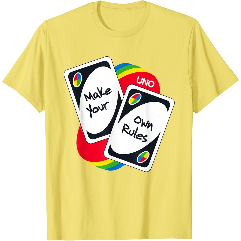 image:imageUNO Make Your Own Rules TShirtLemon Yellow