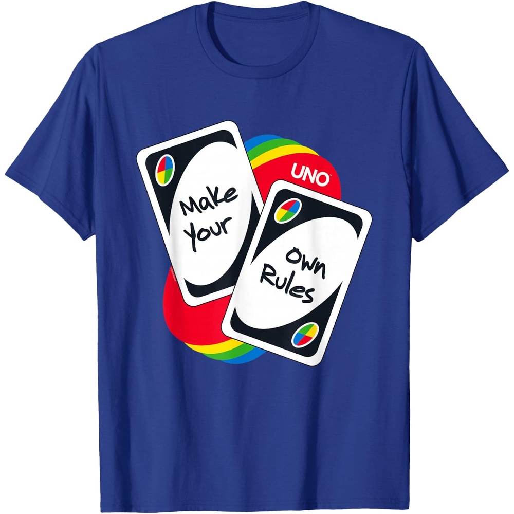 image:imageUNO Make Your Own Rules TShirtRoyal Blue