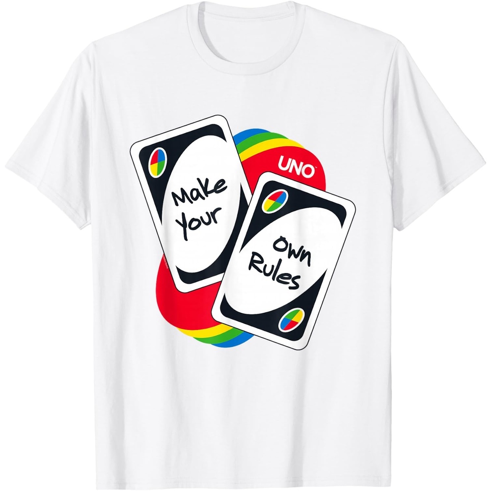 image:imageUNO Make Your Own Rules TShirtWhite