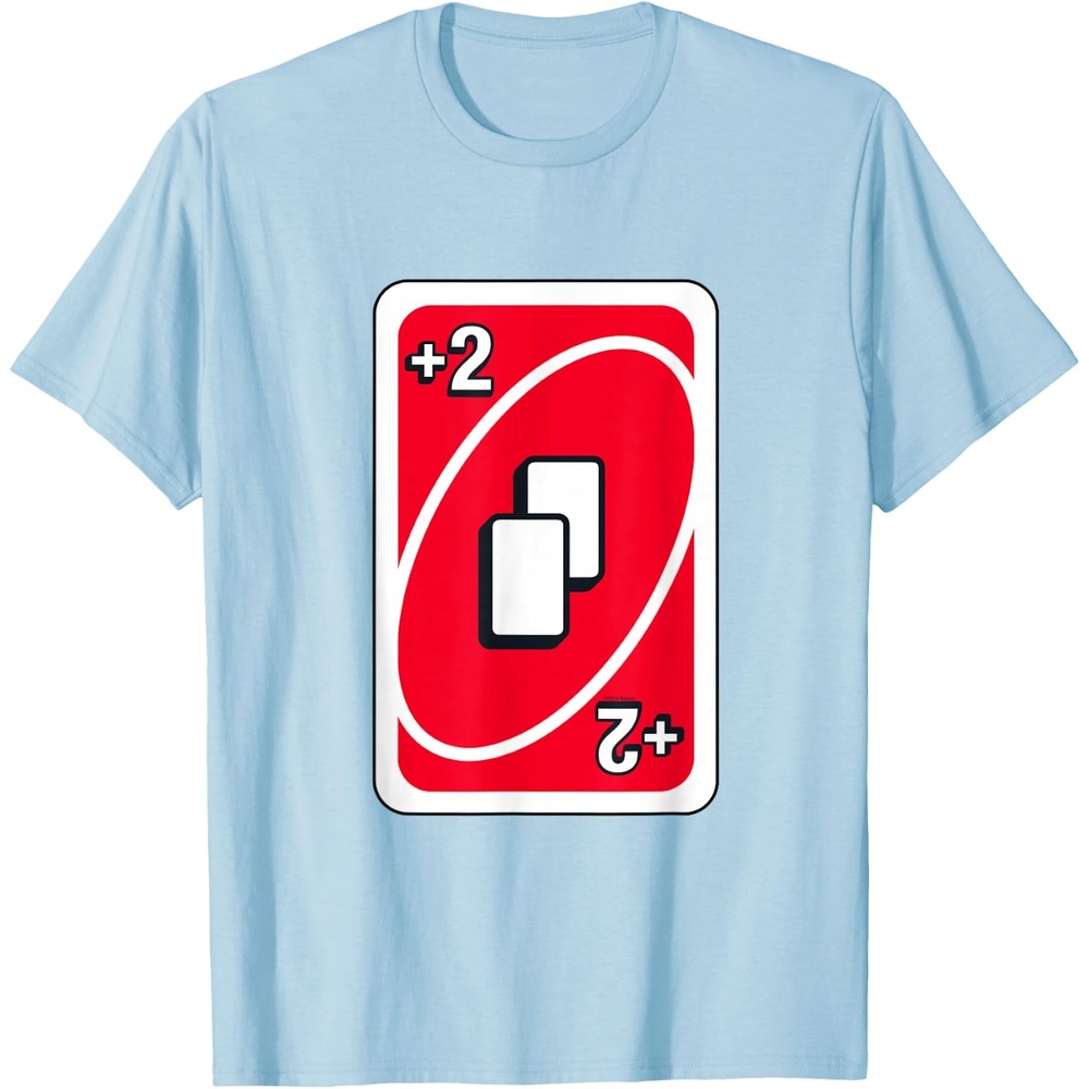 image:imageUNO Red Draw Two Card TShirtBaby Blue