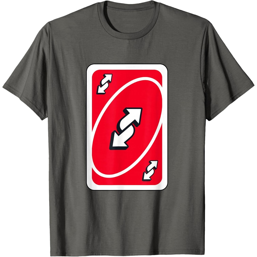 image:imageUNO Red Reverse Card TShirtAsphalt Grey