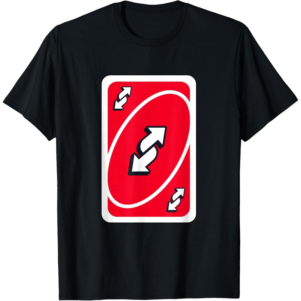 image:imageUNO Red Reverse Card TShirtBlack
