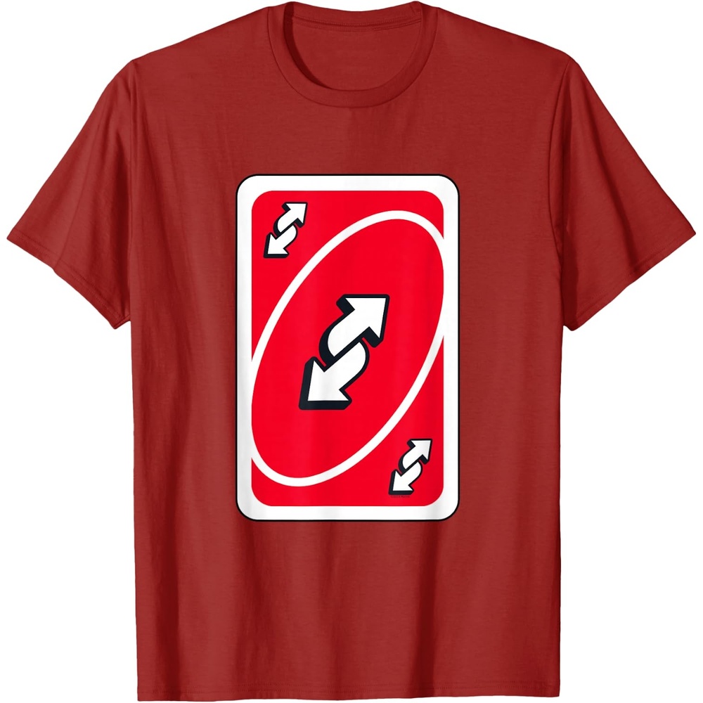 image:imageUNO Red Reverse Card TShirtCranberry Red