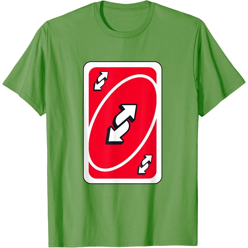 image:imageUNO Red Reverse Card TShirtGrass Green
