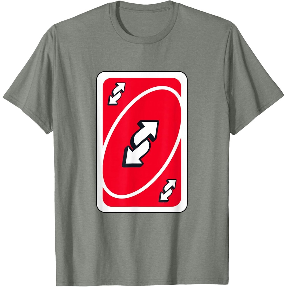 image:imageUNO Red Reverse Card TShirtOlive Heather