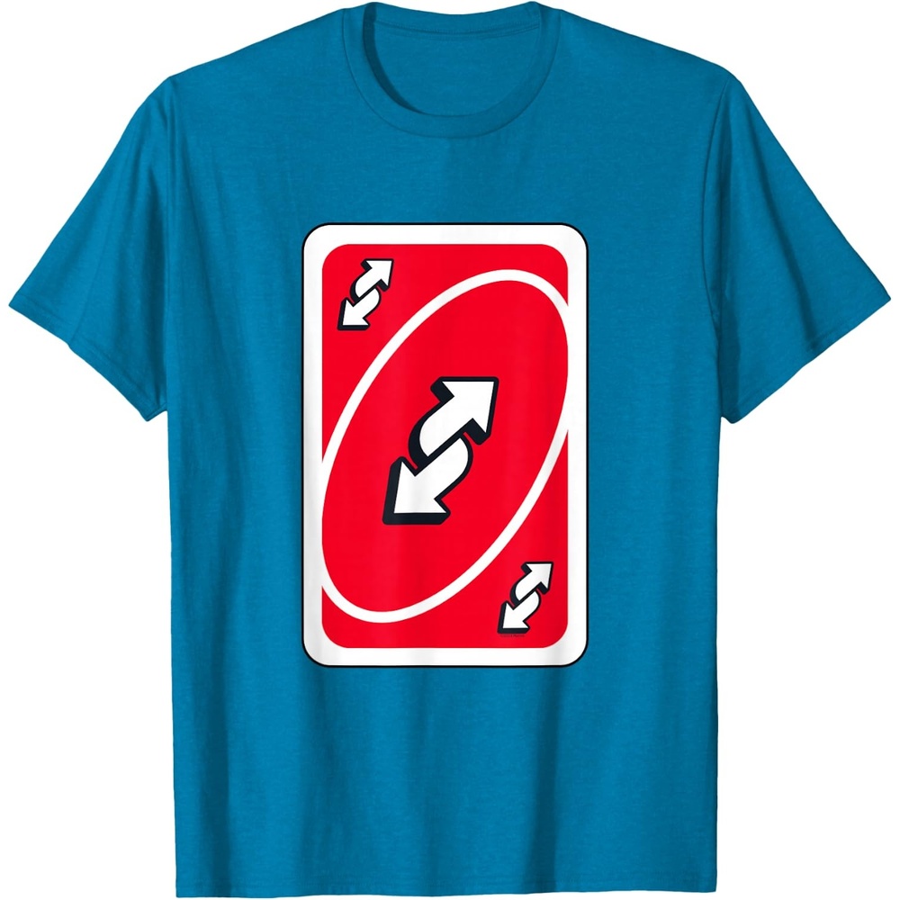 image:imageUNO Red Reverse Card TShirtSapphire Blue