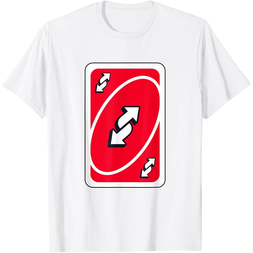 image:imageUNO Red Reverse Card TShirtWhite