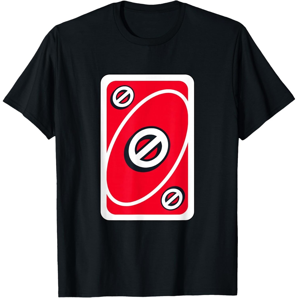 image:imageUNO  Red Skip Card TShirtBlack