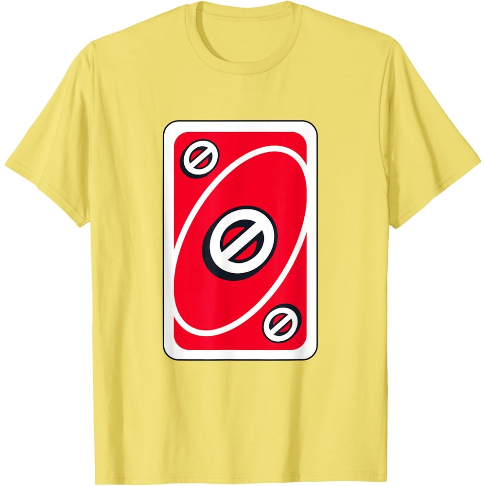 image:imageUNO Red Skip Card TShirtLemon Yellow