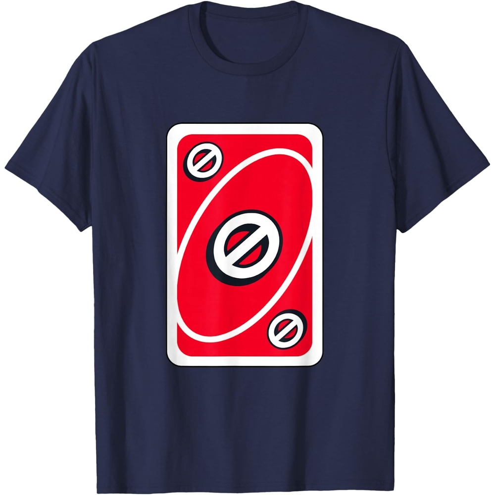 image:imageUNO Red Skip Card TShirtNavy Blue