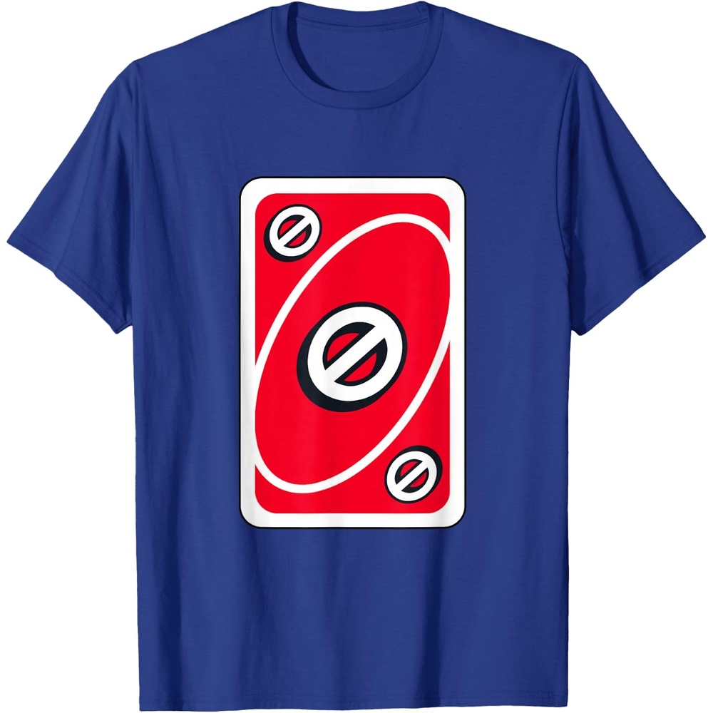image:imageUNO Red Skip Card TShirtRoyal Blue