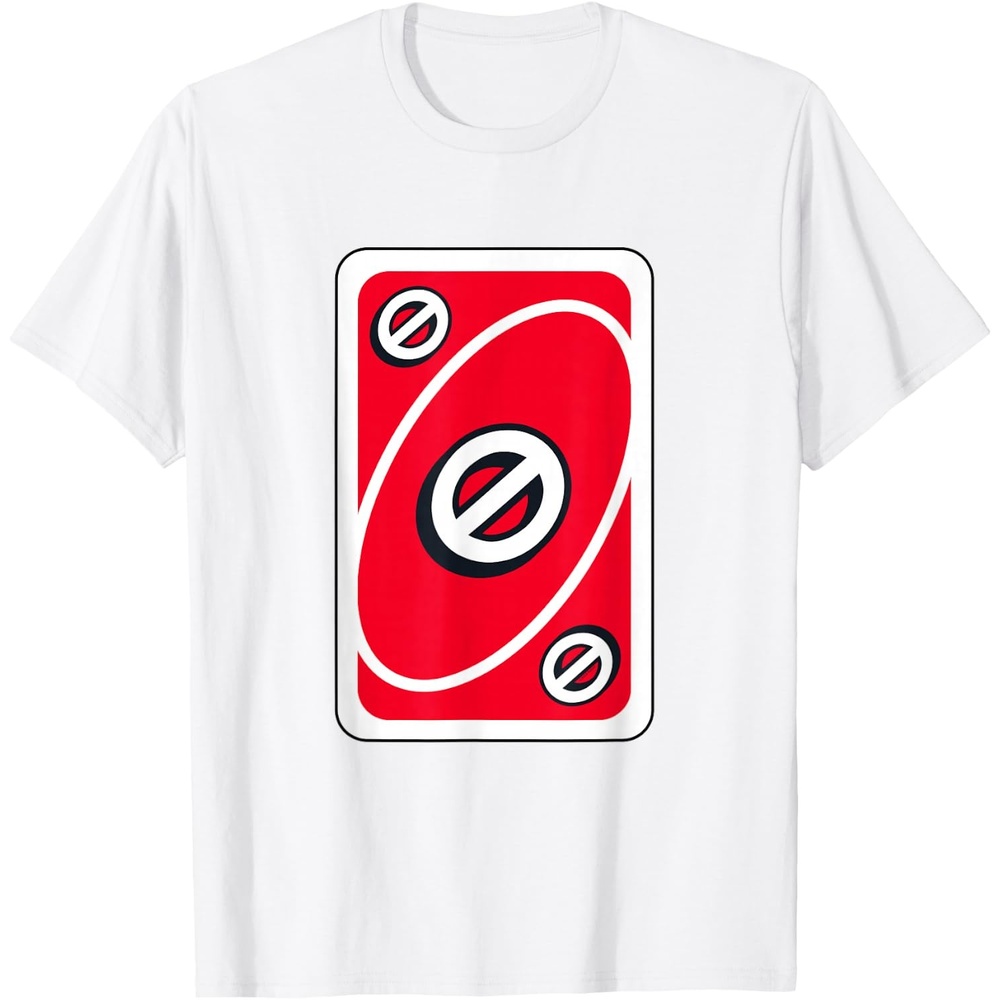 image:imageUNO Red Skip Card TShirtWhite