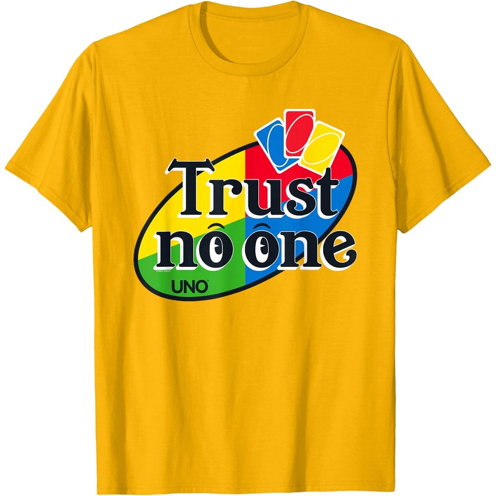 image:imageUNO Trust No One TShirtGolden Yellow
