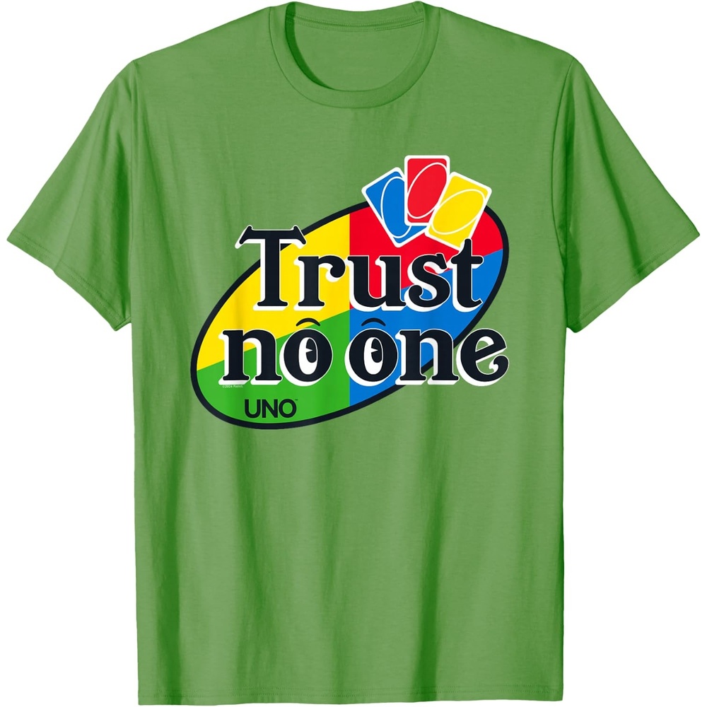 image:imageUNO  Trust No One TShirtGrass Green