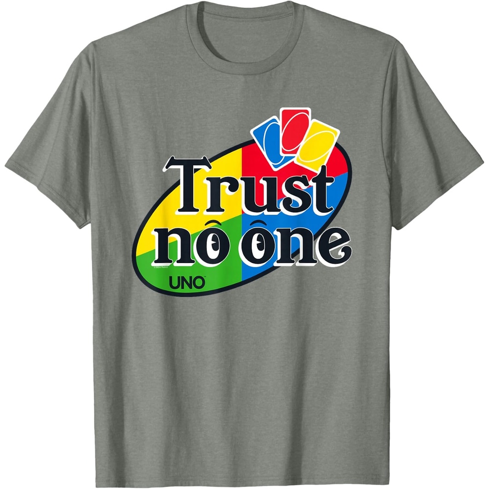 image:imageUNO Trust No One TShirtOlive Heather