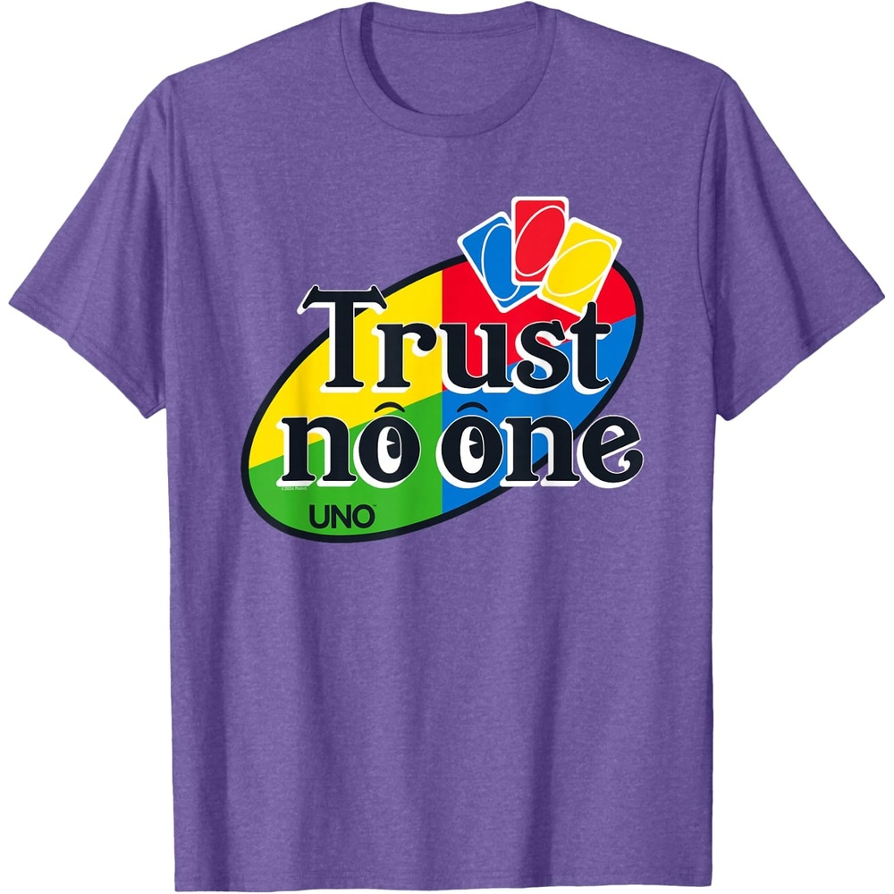 image:imageUNO  Trust No One TShirtPurple Heather