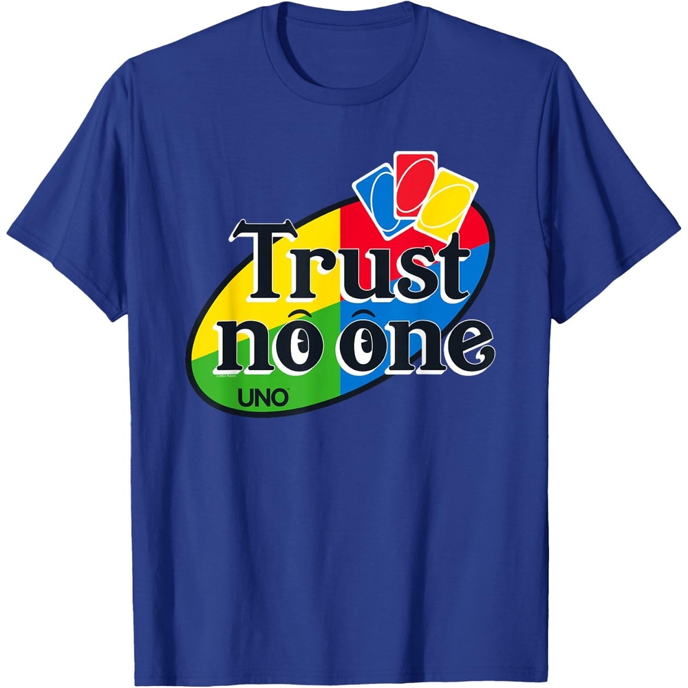 image:imageUNO Trust No One TShirtRoyal Blue